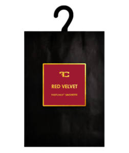 Dedra Vonná sašetka RED VELVET závěsný vonný sáček PARFUMIA 8 g