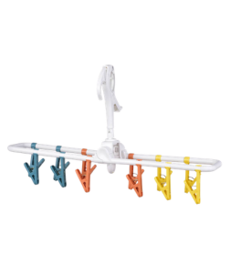 Dedra KOLÍČKOVNÍK skládací věšák s 12 barevnými kolíčky na prádlo 1 ks