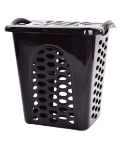 Dedra XL ROBUSTON černý koš na prádlo s vyklápěcím víkem výška 58 cm 1 ks