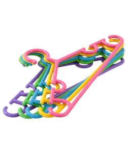 Dedra PRAKTIK barevná dětská ramínka v pestrých barvách 5 ks