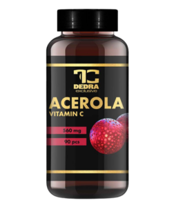 Dedra ACEROLA extrakt z plodů 10:1 560 mg přírodní vitamín C 90 cps