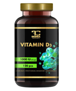 Dedra VITAMIN D3 1000 IU imunita & kosti 120 cps