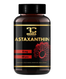 Dedra ASTAXANTHIN 8 mg přírodní karotenoid z mikrořasy 60 cps