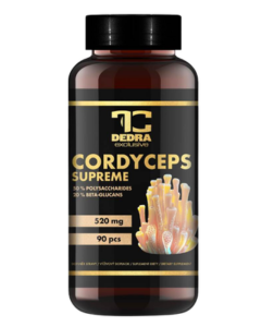 Dedra CORDYCEPS SUPREME 520 mg 50 % polysacharidů + 20 % beta-glukanů 90 cps