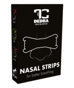 Dedra NASAL STRIPS nosní pásky pro lepší dýchání 30 ks