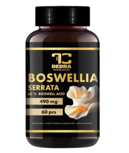 Dedra BOSWELLIA SERRATA 490 mg 65 % kyseliny boswellové klouby, mobilita & pružnost 60 cps