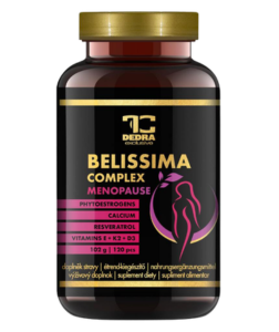 Dedra BELISSIMA COMPLEX menopauza kosti, srdce a menopauzální komfort 120 cps