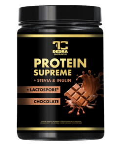 Dedra PROTEIN SUPREME komplexní proteinový nápoj se Stevií, Inulinem a probiotikem LactoSpore čokoláda 750 g