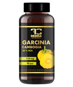 Dedra GARCINIA CAMBOGIA 510 mg 50 % HCA podpora hubnutí a metabolismu 90 cps