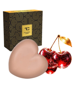 Dedra MIDNIGHT CHERRY Ručně vyráběné rostlinné mýdlo s bambuckým máslem & glycerinem 85 g