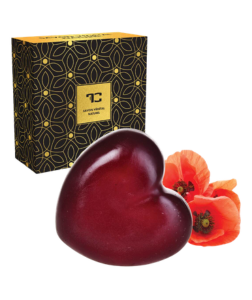 Dedra POPPY MEADOWY ručně vyráběné rostlinné mýdlo s kokosovým olejem & glycerinem 85 g