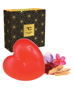 Dedra RED VELVET ručně vyráběné rostlinné mýdlo s kokosovým olejem & glycerinem 85 g