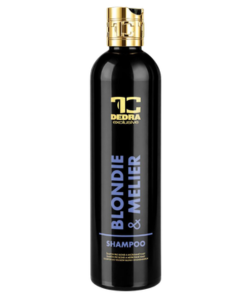 Dedra BLONDIE & MELIER šampón s fialovým pigmentem pro světlé a lesklé vlasy bez žlutých tónů 320 ml