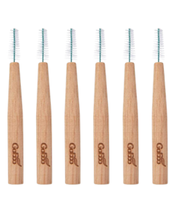 Dedra GoEco BAMBOO mezizubní kartáčky z bambusu 6 ks
