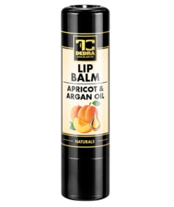 Dedra LIP BALM balzám na rty s meruňkovým a arganovým olejem přírodní péče rostlinných olejů 4,2 g