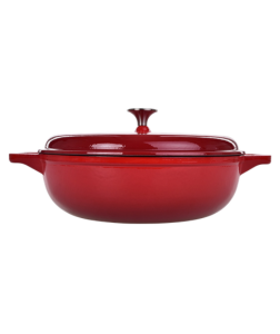 Dedra MASSIVE litinový kulatý hrnec s poklicí CASSEROLE 4,5 L