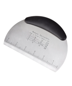Dedra CHEF 2v1 kráječ těsta a kuchyňská – pekařská špachtle z nerezové oceli 16 × 11 cm 1 ks