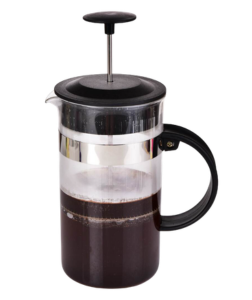 Dedra BARISTA 1 L FRENCH PRESS konvice na kávu a čaj z borosilikátového skla černá 1 ks