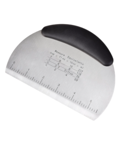 Dedra CHEF 2v1 kráječ těsta a kuchyňská – pekařská špachtle z nerezové oceli 16 × 11 cm 1 ks