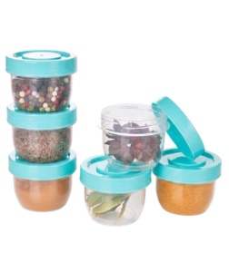 Dedra TURQUOISE BOX sada 6 šroubovacích dóz 50 ml 6 ks