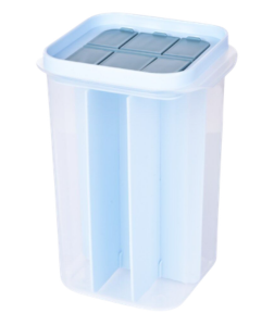Dedra HERMETIC FRESH 6v1 dóza na potraviny se 6 přihrádkami a sypátky ve víčku 1200 ml 1 ks 