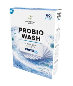 Fermatigo World ProbioWash FRESH - prací papírky s probiotiky 30 ks