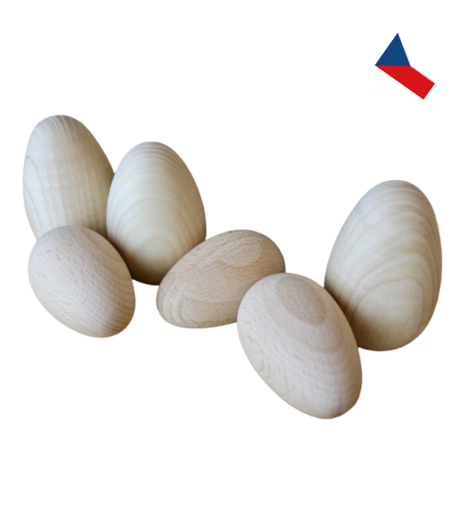 JH WoodArt Dřevěné vajíčko 