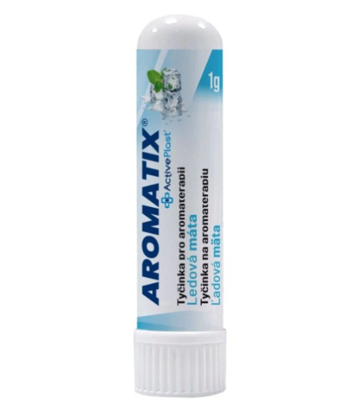 Aromatix nosní inhalátor, ledová máta 1 ks