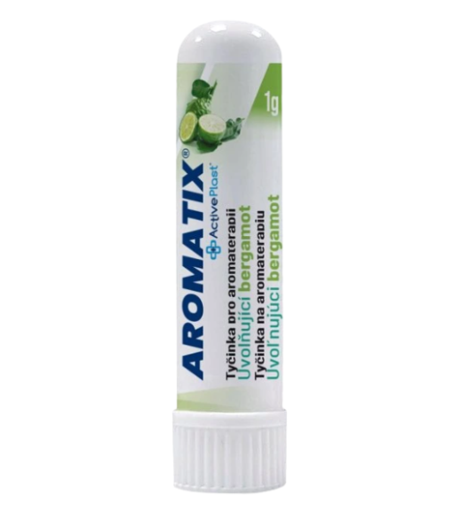 Aromatix nosní inhalátor, uvolňující bergamot 1 ks