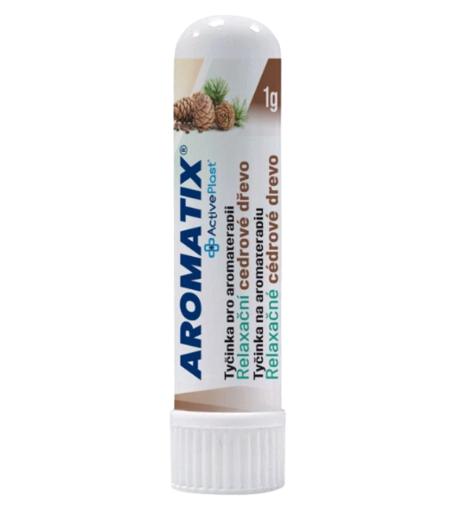 Aromatix nosní inhalátor, relaxační cedr 1 ks