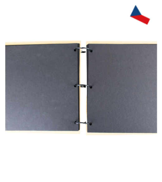 JH WoodArt Dřevěné svatební fotoalbum s gravírováním 1 ks