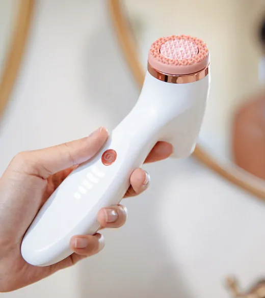 Nu Skin Čisticí sada ageLOC LumiSpa iO Rose Gold Cleansing Kit – pro normální až smíšenou pleť 4 ks