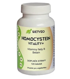 HCY Vitality Homocystein s Betainem 120 tbl.