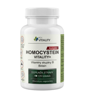 HCY Vitality Homocystein s Betainem 120 tbl.