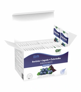 Green Ways BIO sušený prášek borůvka 200 g