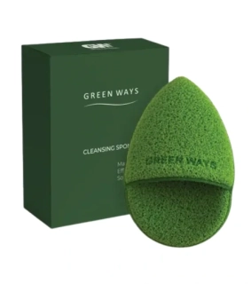Green Ways Cleansing Sponge - Čisticí houbička na pleť 1 ks