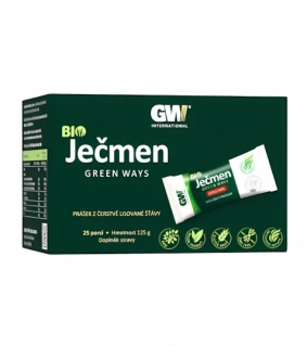 Green Ways Ječmen 125 g (cestovní balení - 25 sáčků)