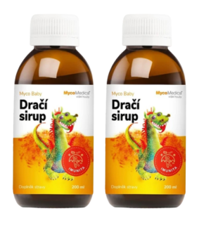 MycoMedica Mycobaby Dračí sirup 2x 200 ml