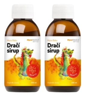 MycoMedica Mycobaby Dračí sirup 2x 200 ml